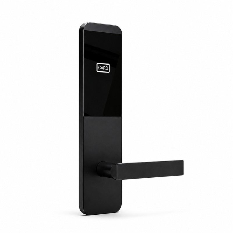 Minimalist RFID hotel lever lock